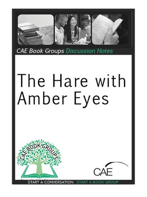 cover image of Discussion Notes: The Hare With Amber Eyes